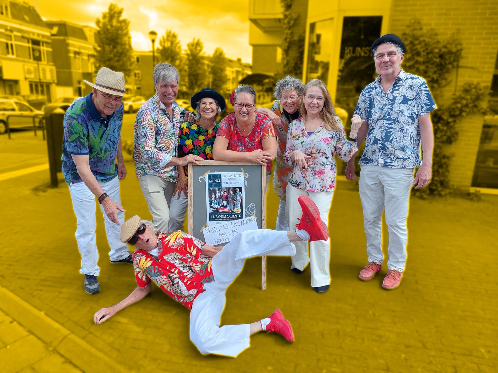 La Banda Caliente Groepsfoto